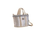 Bolso grande de yute de mano MARLENE                                      